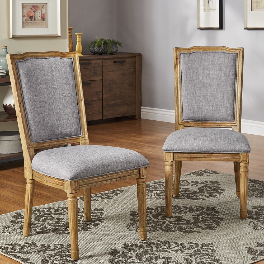 Deana Round Dining Set with Ornate Back Chairs by iNSPIRE Q Artisan