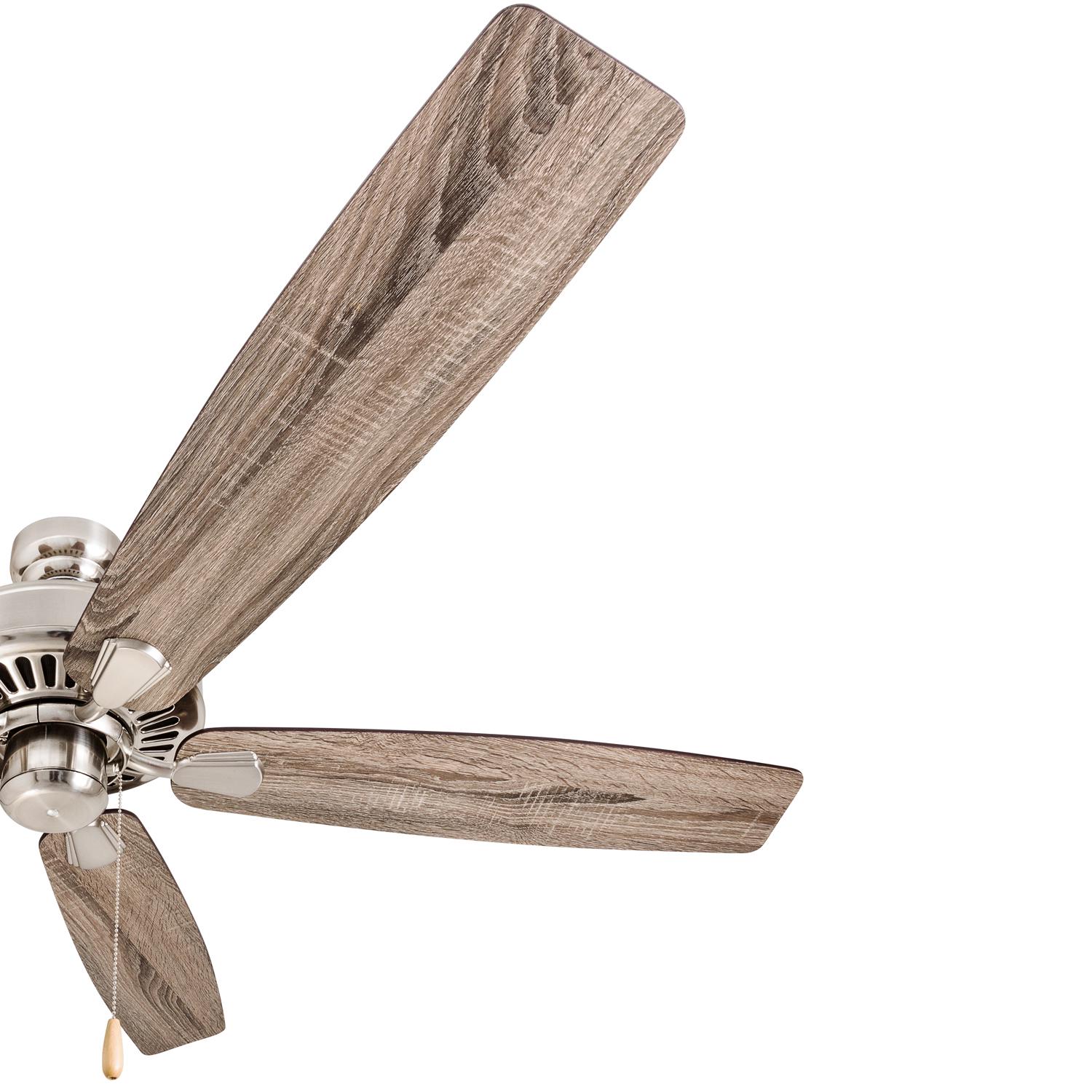 Prominence Home Cardale 60 In. Brushed Nickel Indoor Ceiling Fan