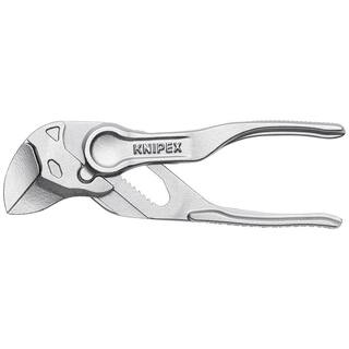 KNIPEX Pliers Wrench XS 4 Bare Handles Embossed Bulk 86 04 100