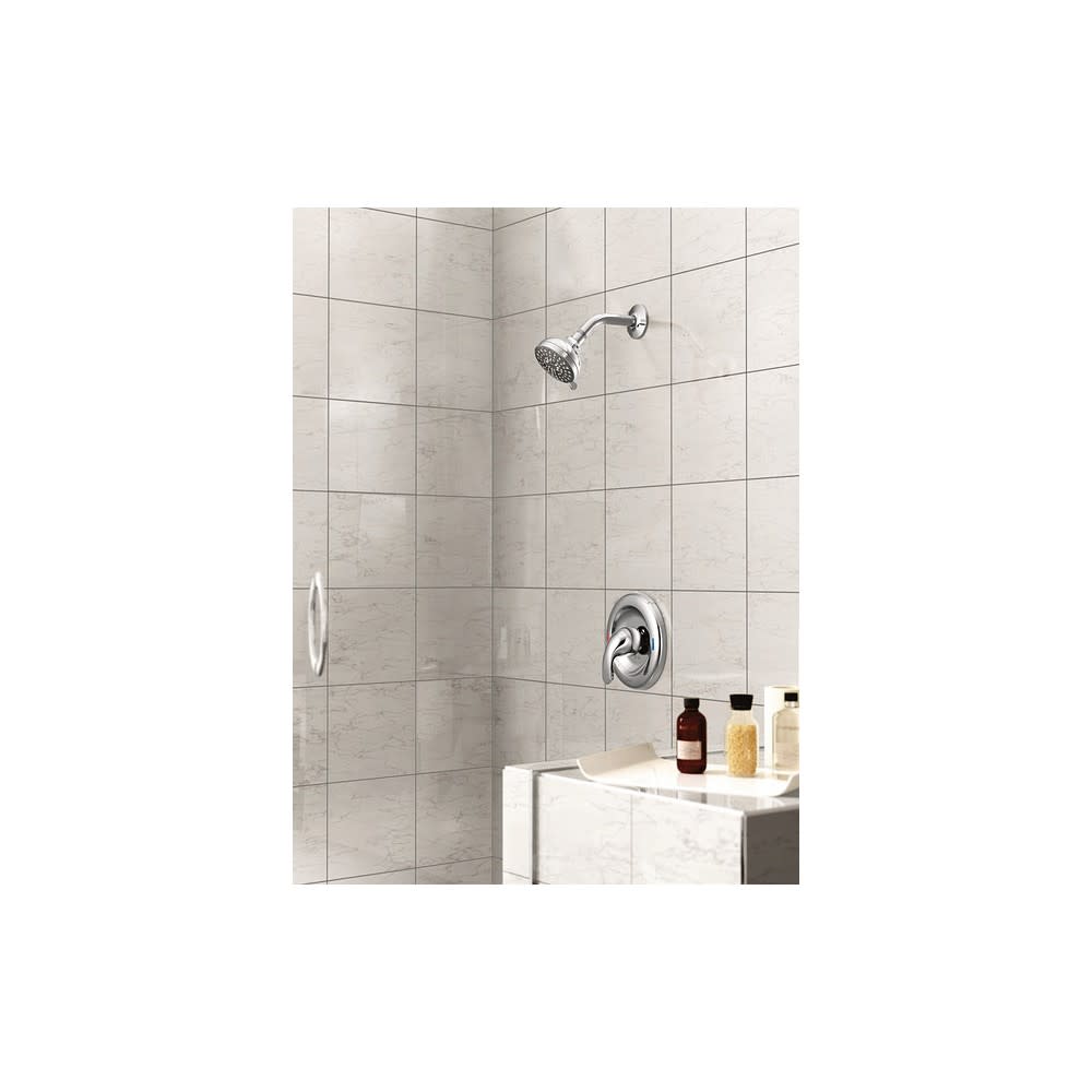 Moen Adler Spray Head 1 Handle Chrome Shower 3.5