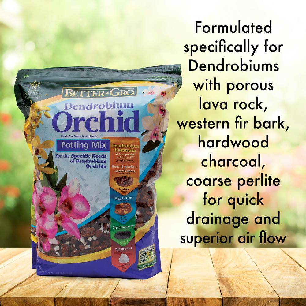 Better-Gro 8 Qt. Dendrobium Potting Mix Twin Pack 50243