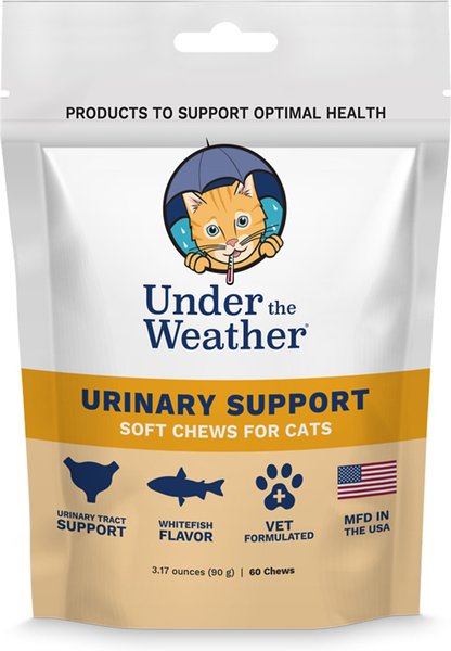 Under the Weather Urinary Support Soft Chews Cat Supplement