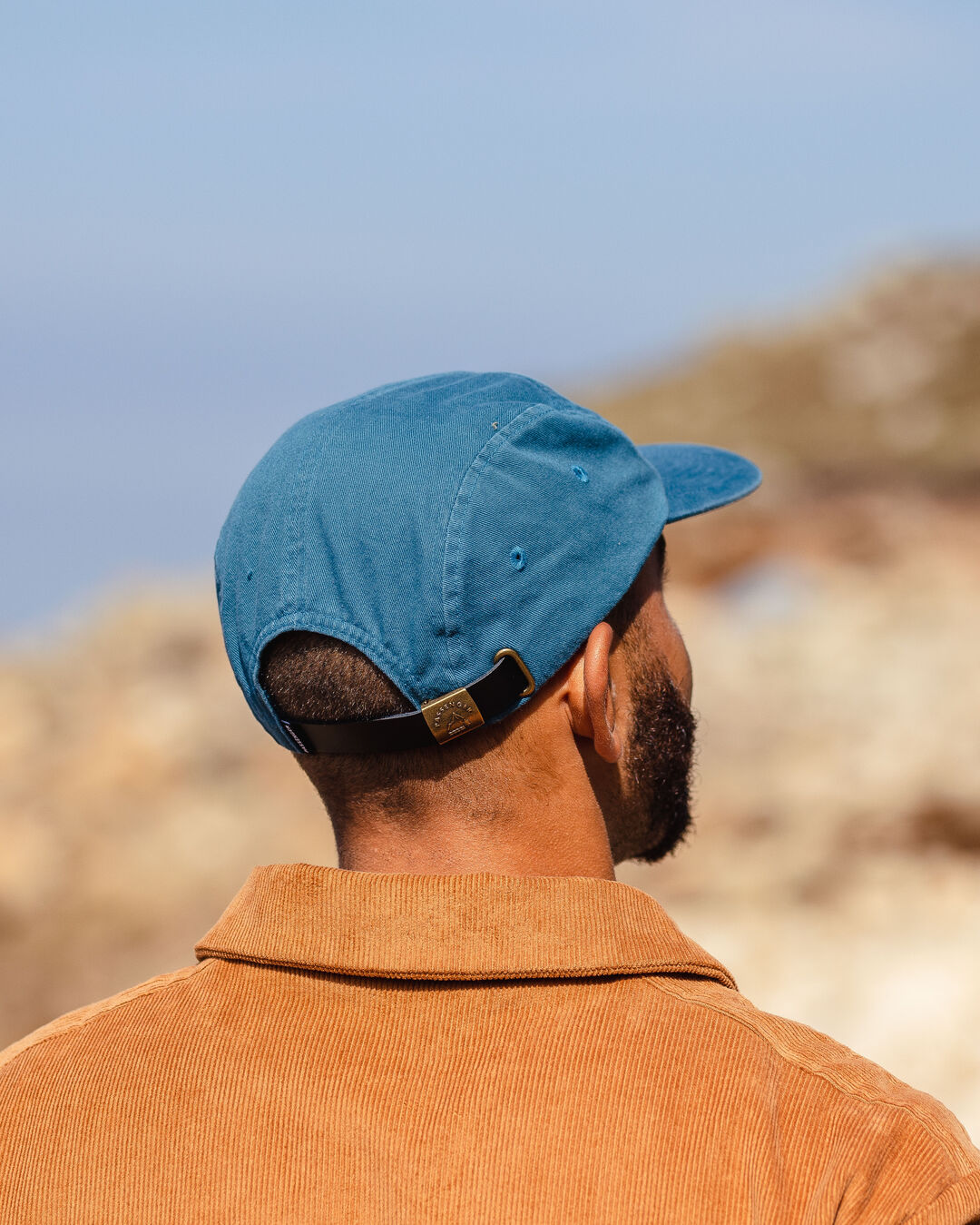 Fixie Recycled 5 Panel Cap - Blue Coral