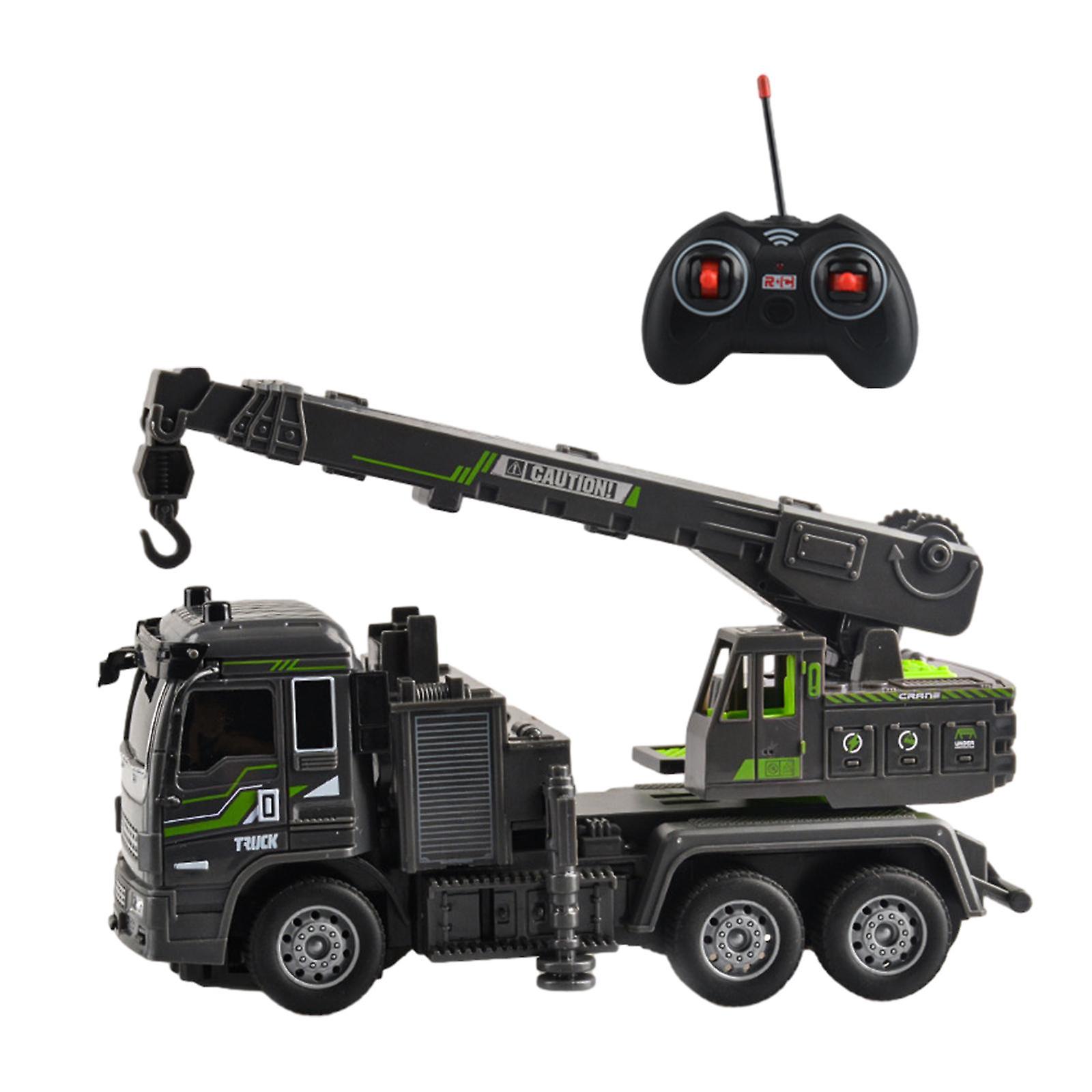 1:32 Rc Engineering Car Toy 6wd Electric Construction Model Toy Car For Kids Engineering Crane