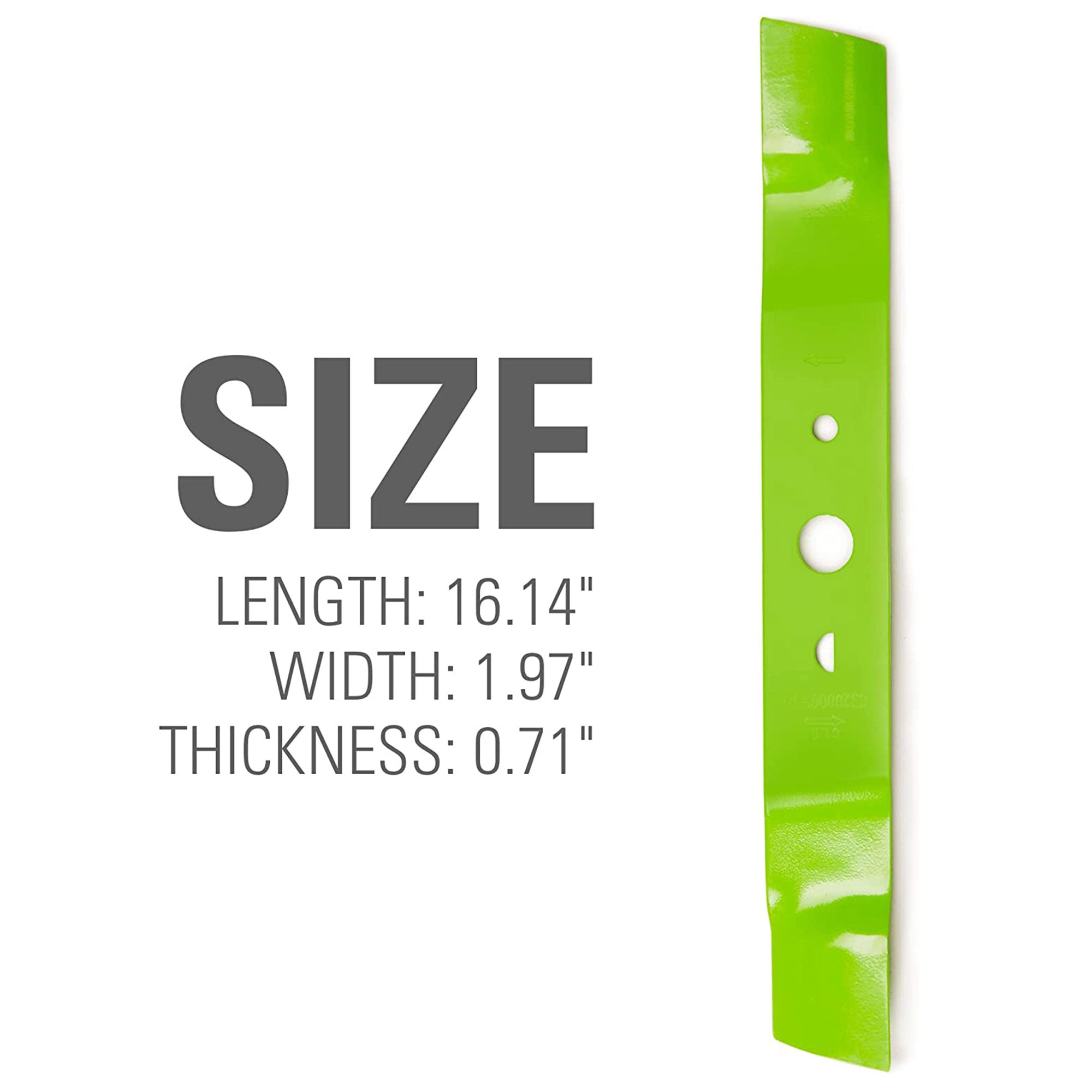 17'' Replacement Lawn Mower Blade (Corded Mowers)