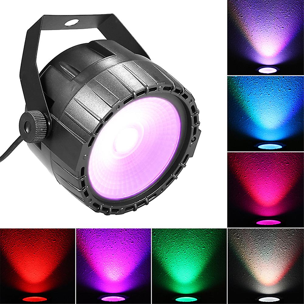 10w Rgb Uv Cob Led Par Light Wireless Remote Control Stage Bright Smooth Lighting Lamp Dj Dmx Lights For Party Bars Show (a U Plug)