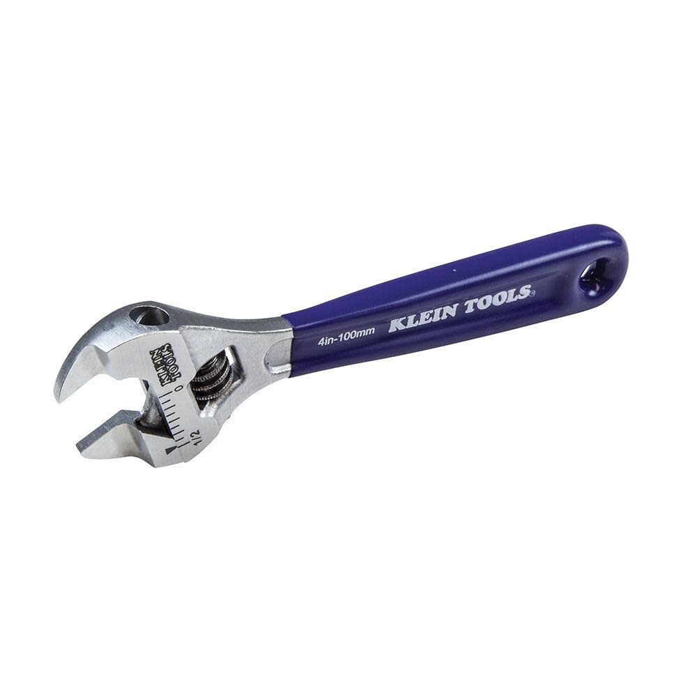 Klein Tools Slim-Jaw Adjustable Wrench 4