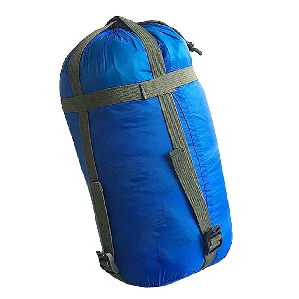 Compression Stuff Sack Water Sleeping Bag Storage Stuff Sack, Camping Sky Blue