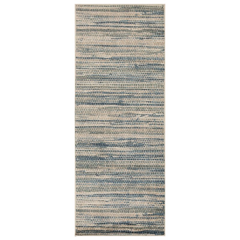 Superior Striped Pastel Indoor Area Rug