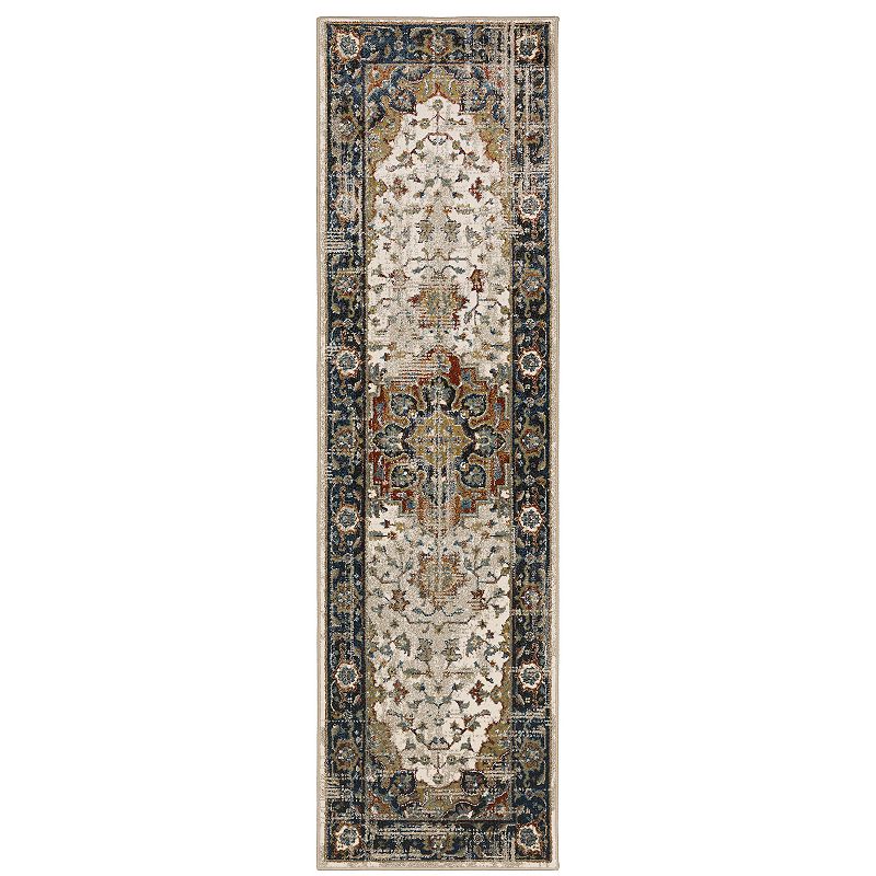 StyleHaven Valor Traditional Medallion Area Rug