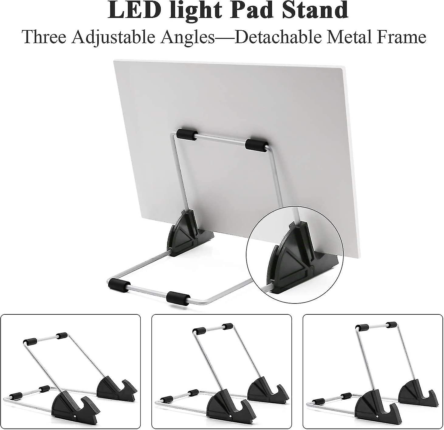 A4 Light Pad For Diamond Embroidery， Adjustable Brightness Drawing Light Table With Diamond Painting Accessories