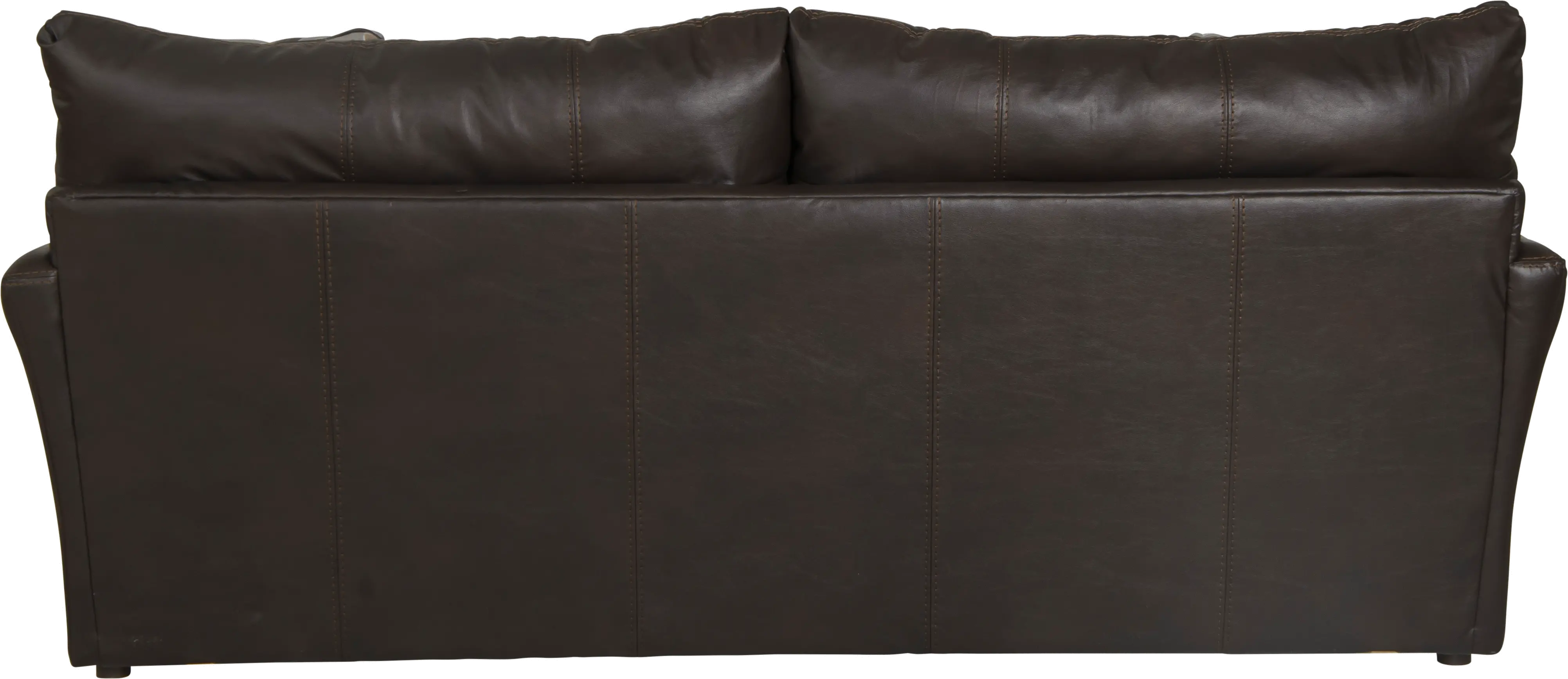 Prato Brown Leather Sofa