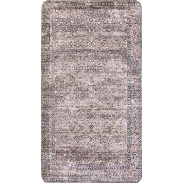 Nuloom Traditional Persian Border Kitchen Or Laundry Comfort Mat