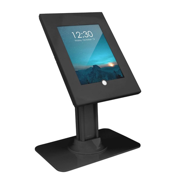 Mount it Anti theft Locking Tablet Kiosk Countertop Stand Compatible W Ipad 10 9 8 Ipad Pro 11 10 5 Ipad Air 10 5 For Business amp Retail Black