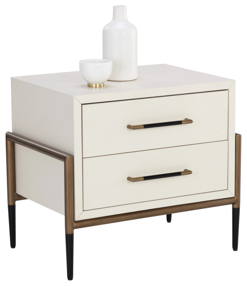 Weldrick Nightstand   Midcentury   Nightstands And Bedside Tables   by Sunpan Modern Home  Houzz