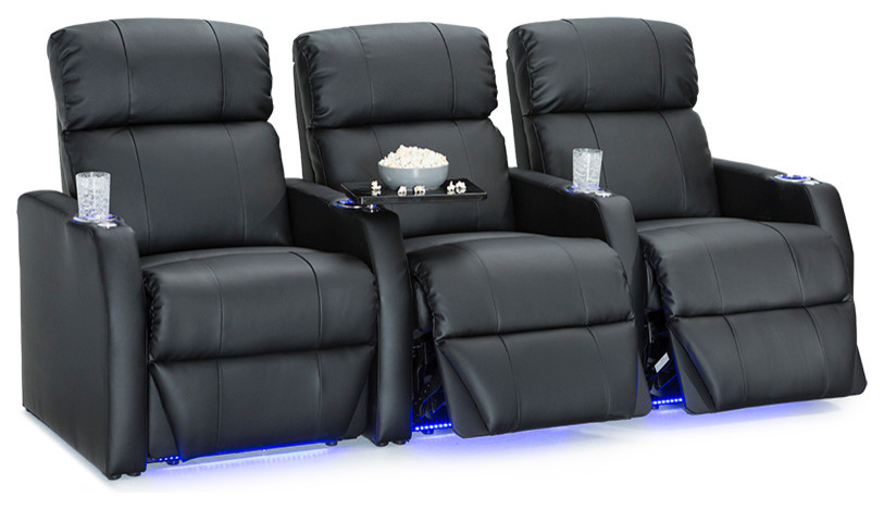 Seatcraft Sienna Home Theater Seating   Contemporary   Theater Seating   by Stargate Cinema  Houzz