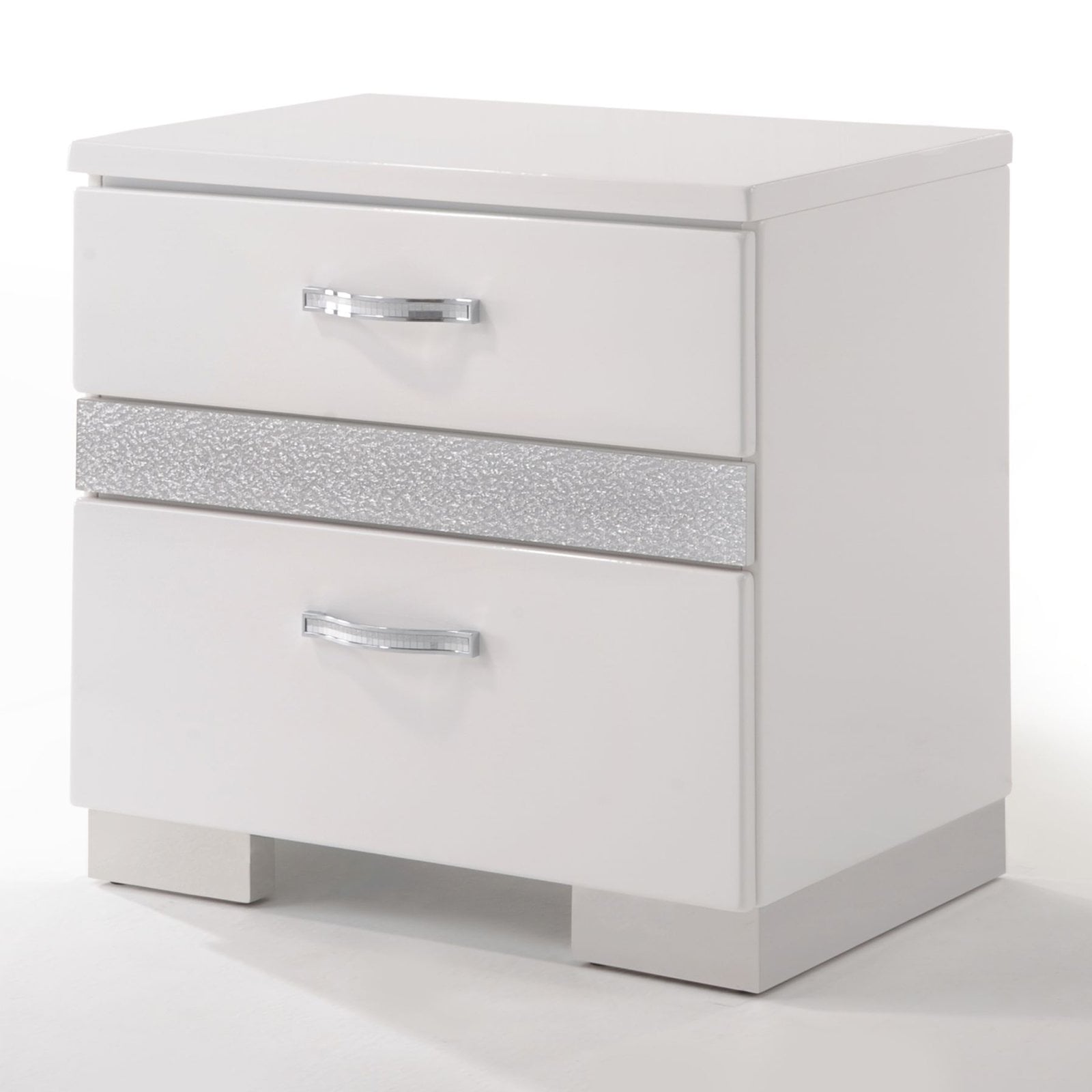 Acme Furniture Naima II Nightstand in White