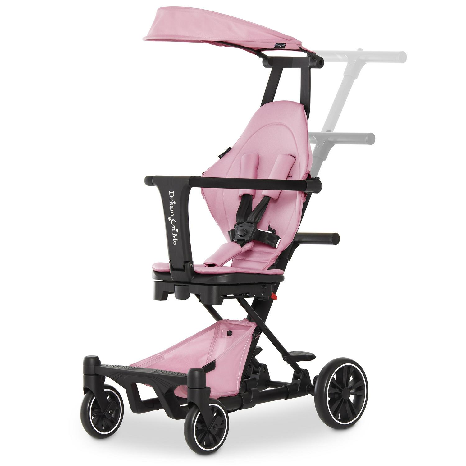 Dream On Me Drift Rider Stroller With Canopy In Pink  Crowdfused