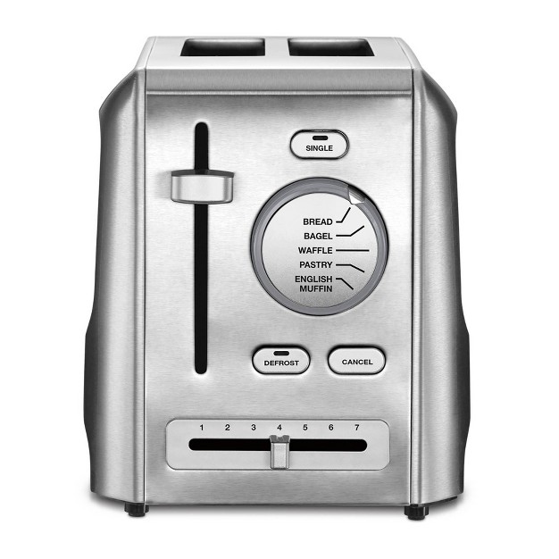 Cuisinart 2 slice Custom Select Toaster Silver Cpt 620