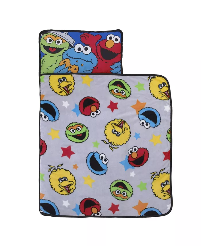 Macys Adventures Elmo  Big Bird  Oscar the Grouch and Cookie Monster Toddler Nap Mat