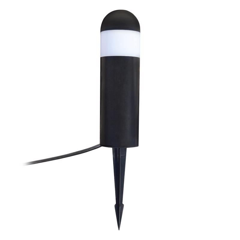 BOLLARD LT LED 35LMN BLK