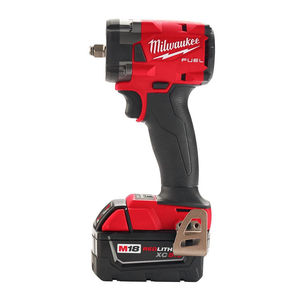 Milwaukee M18 FUEL 3/8 Compact Impact Wrench with Friction Ring Kit 2854-22 from Milwaukee