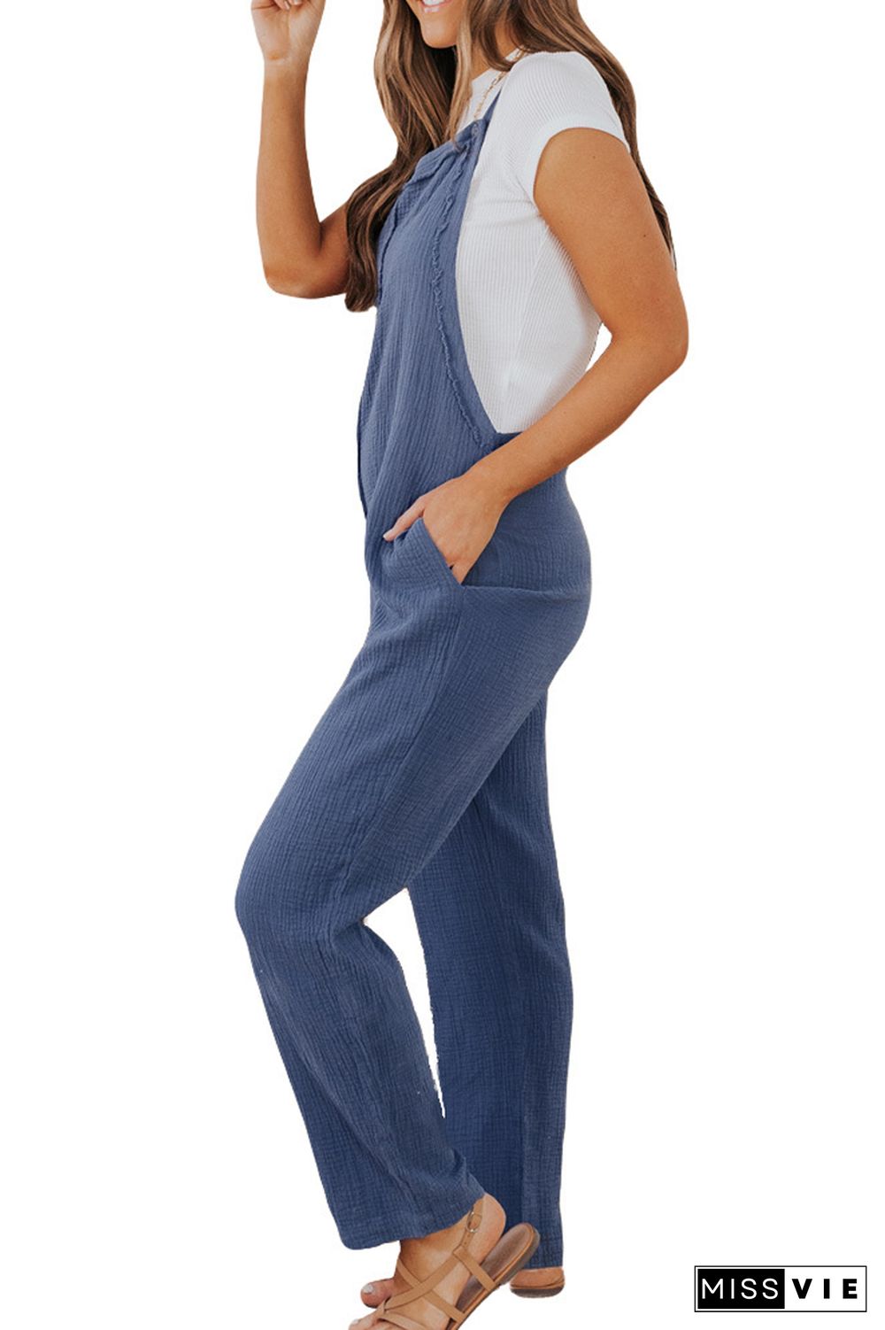 Love For A Lifetime Pocket One Piece Jumpsuits