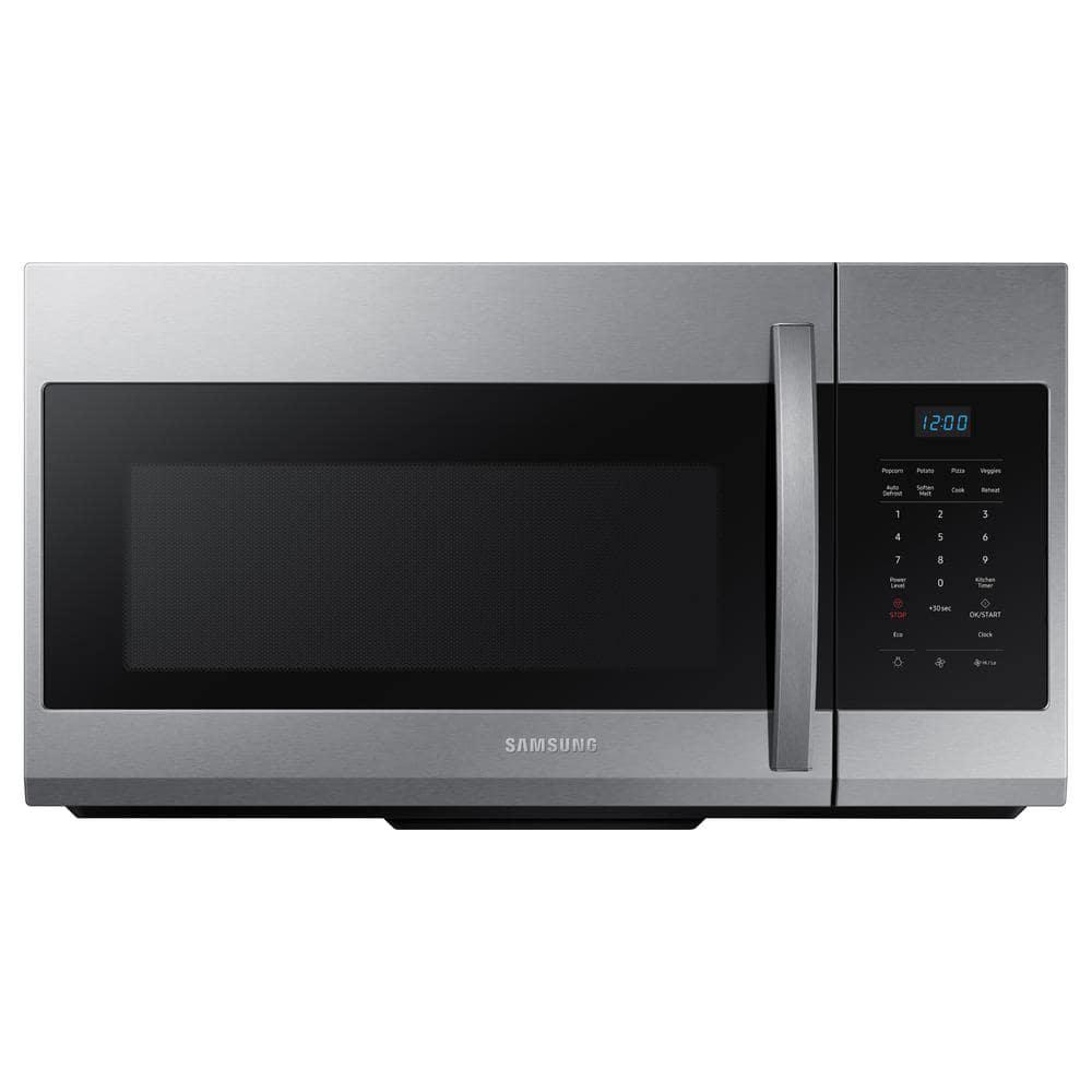  30 in W 17 cu ft Over the Range Microwave in Fingerprint Resistant Stainless Steel