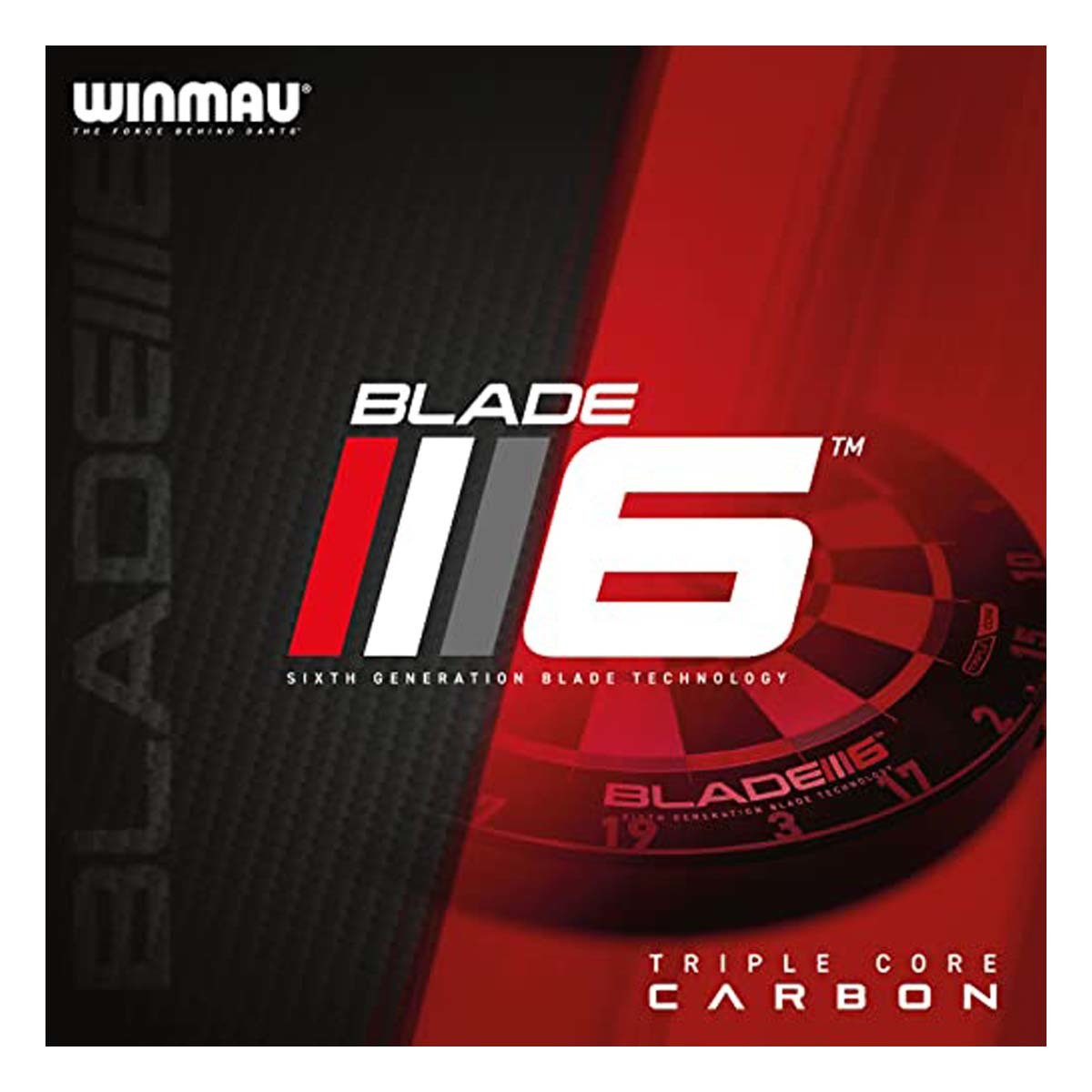 Winmau Blade 6 Triple Core Carbon Professional Bristle Dartboard