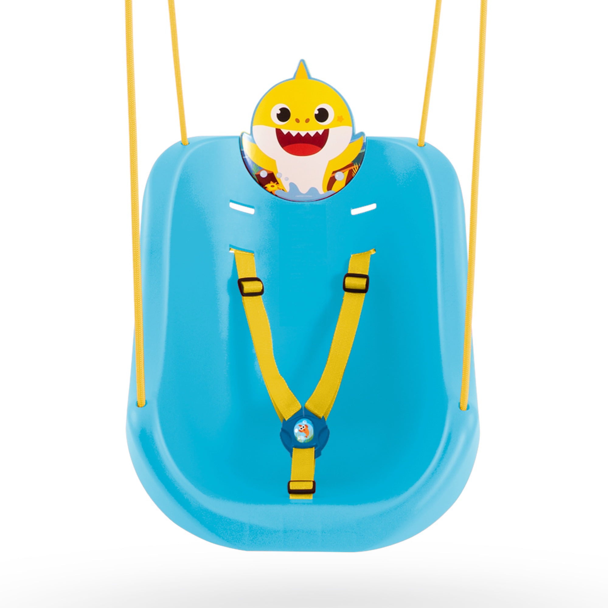 Baby Shark 2-in-1 Outdoor Swing by Delta Children – For Babies and Toddlers – Full Bucket Seat