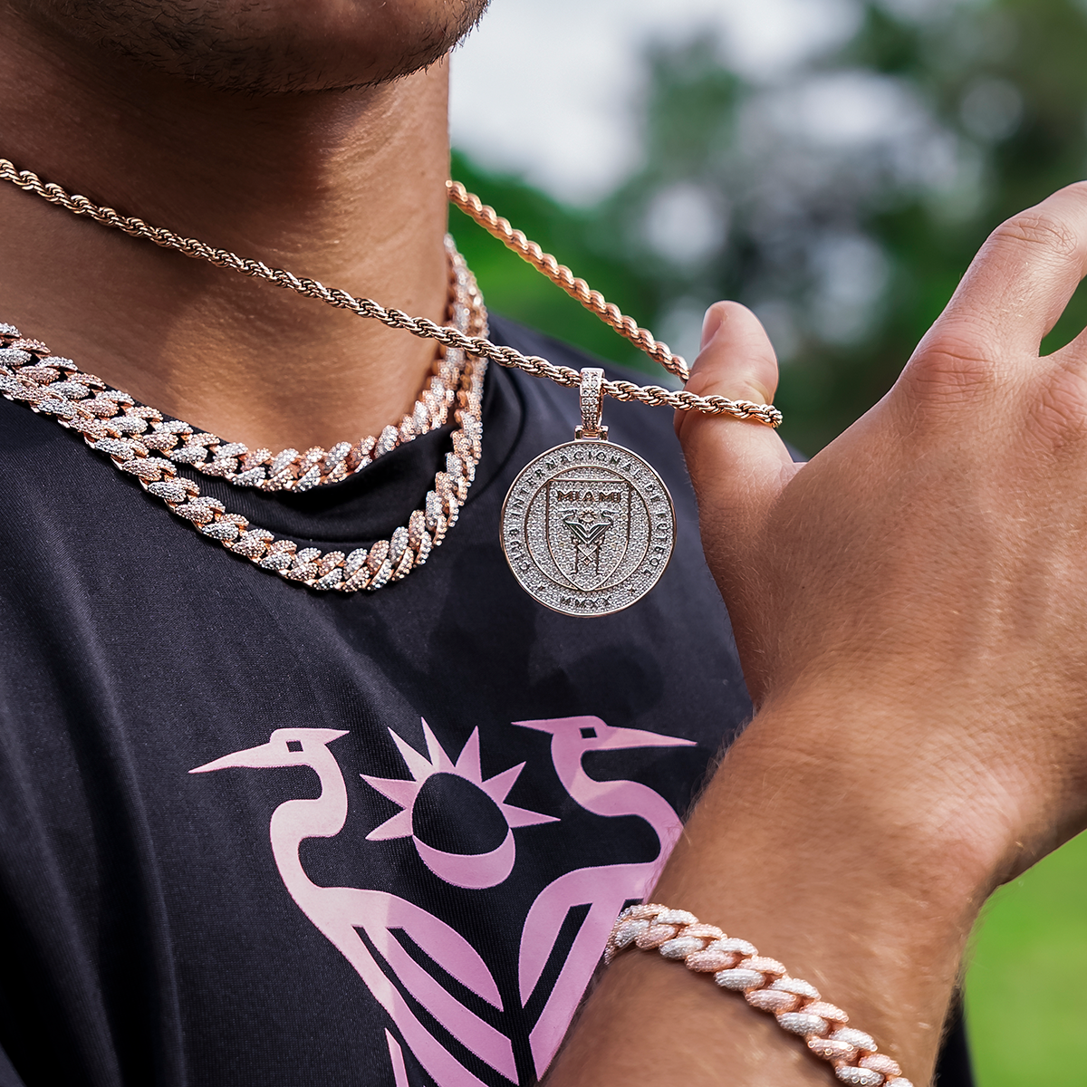 Inter Miami CF Logo Pendant