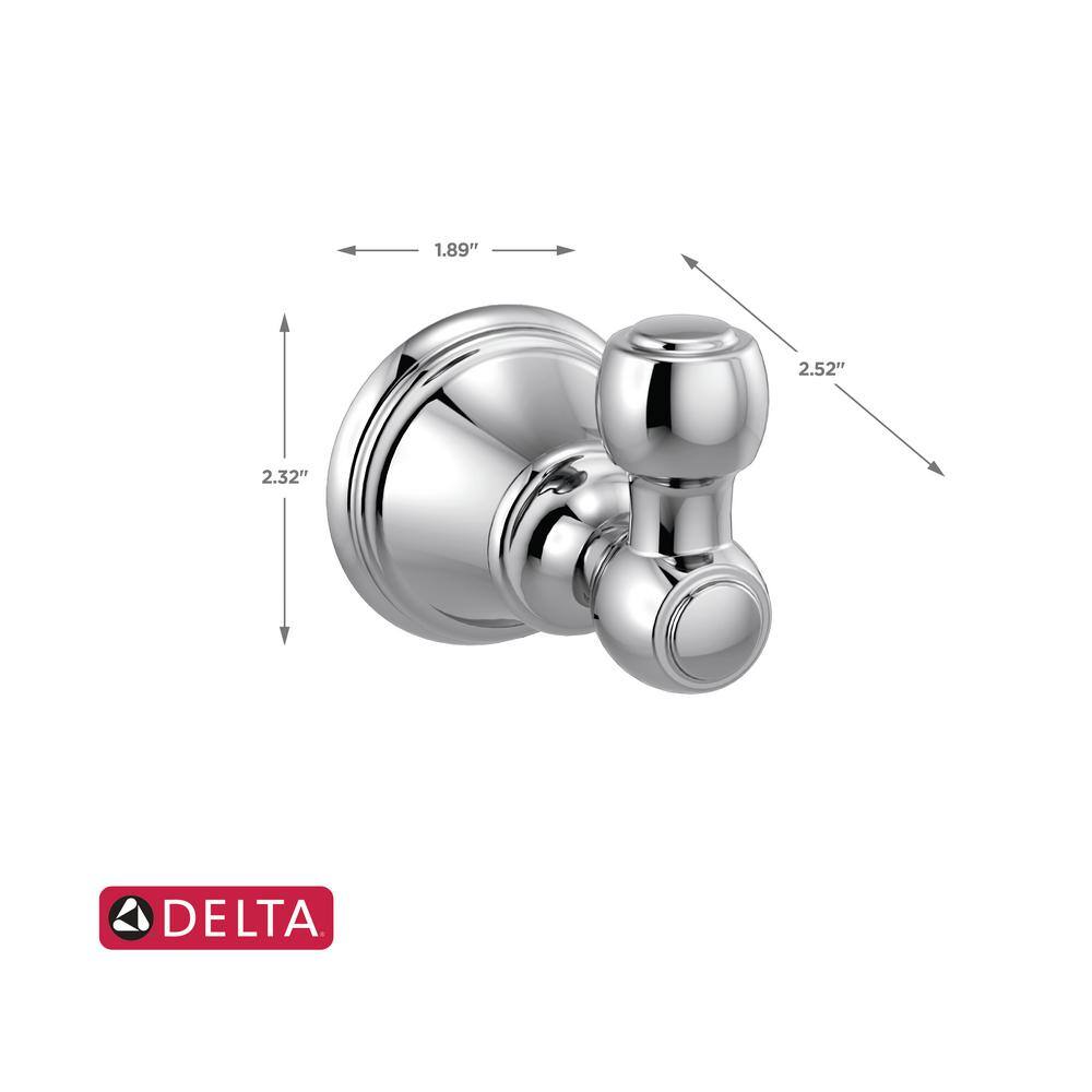 Delta Woodhurst Robe Hook in Chrome 73235