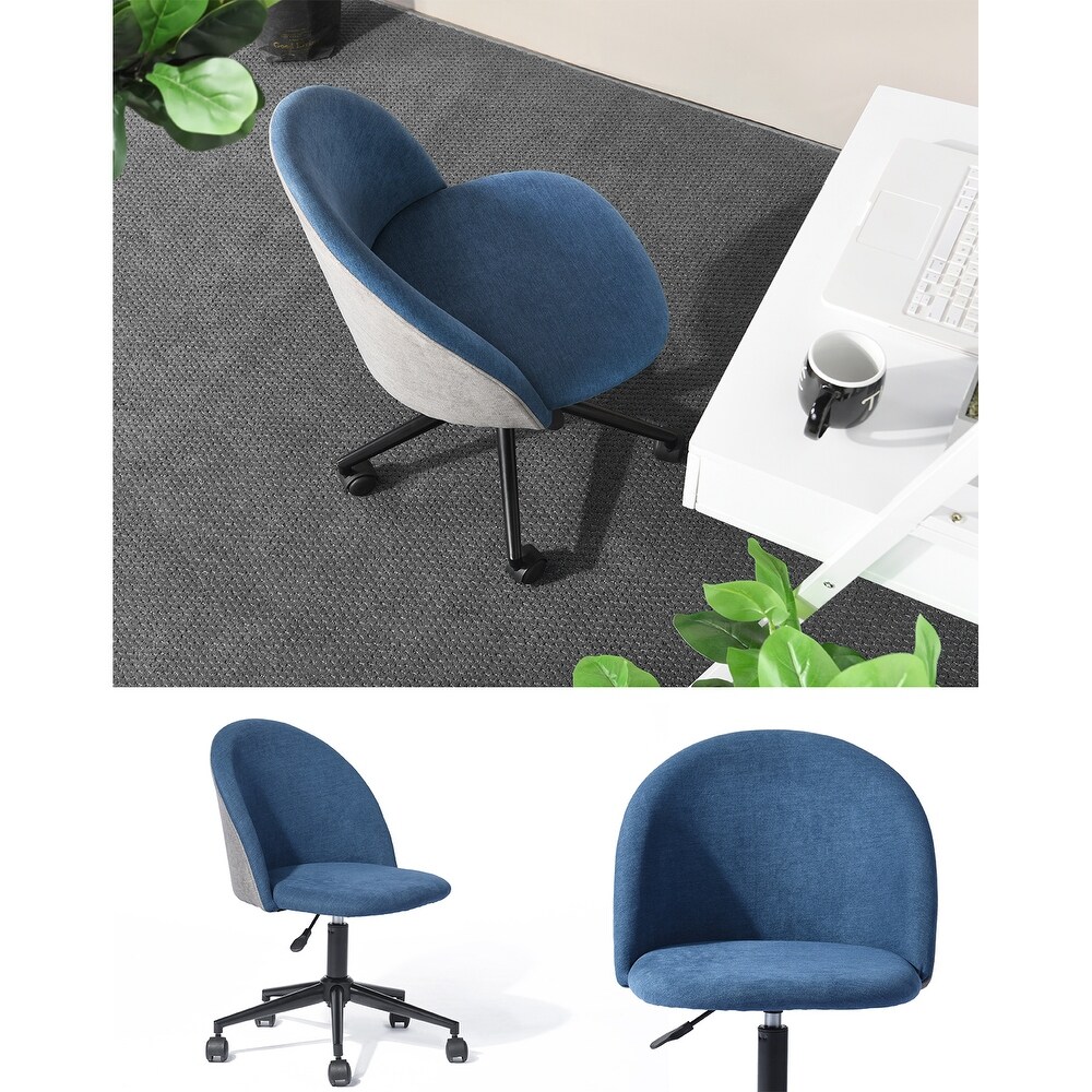 Stylish Adjustable Height Task Chair  Rotatable Computer Chair