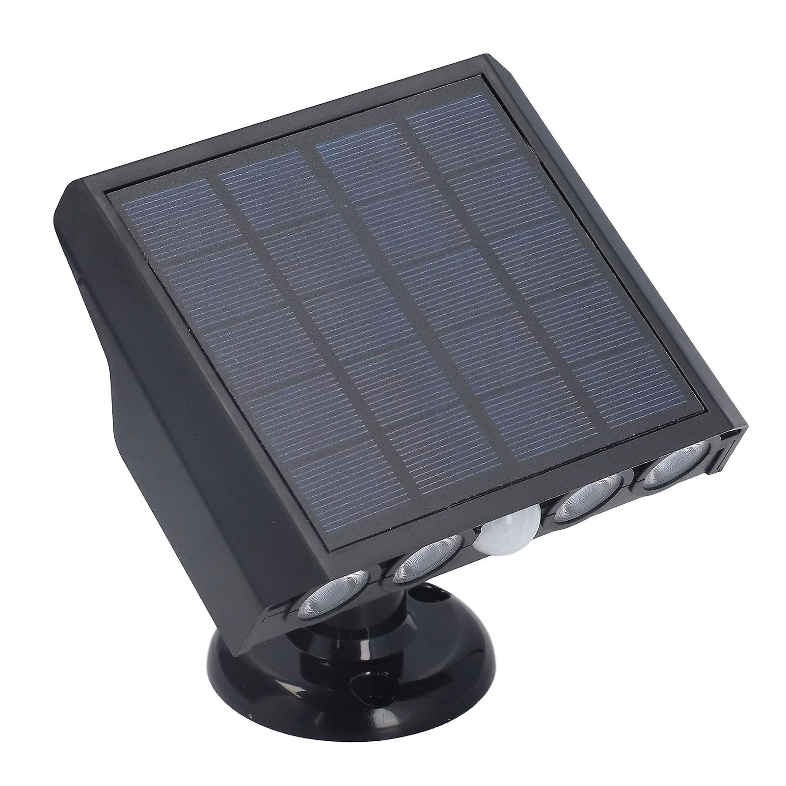 Solar Wall Light IP65 Waterproof 360° Adjustable 3 Modes Energy Saving LED Wall Lamp for Courtyard Corridor