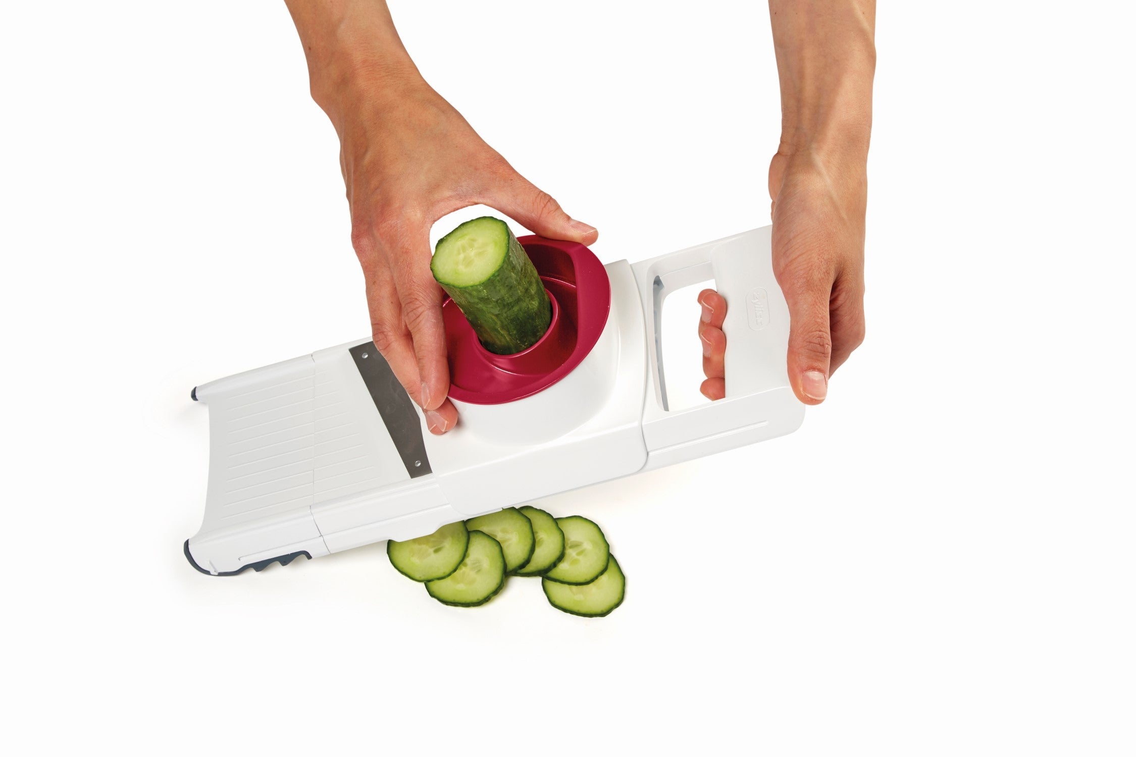 Zyliss 4 in 1 Slicer and Grater - Vegetable Cutter, Adjustable and Collapsible with Non-Slip Grip