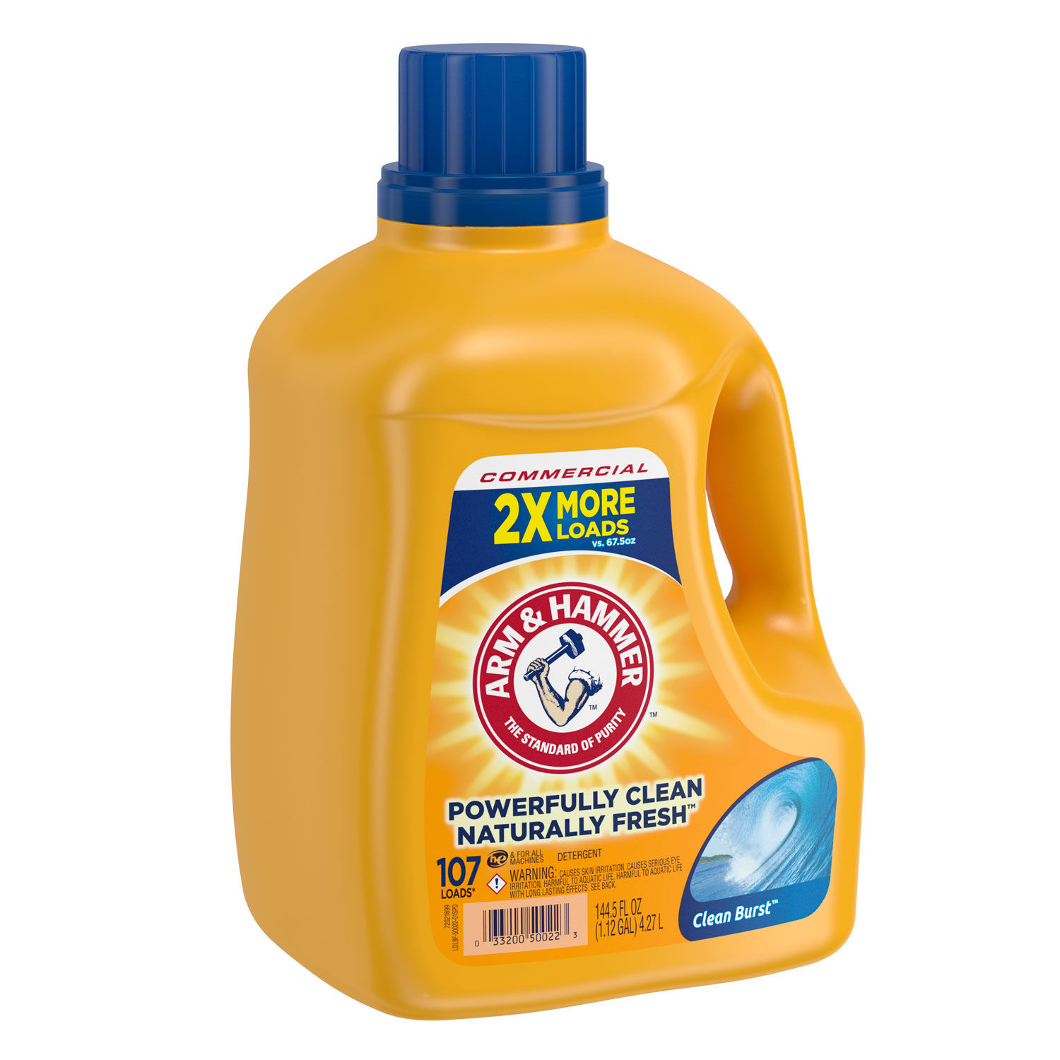 Dual HE Clean-Burst Liquid Laundry Detergent by Arm and Hammerandtrade; CDC3320050022