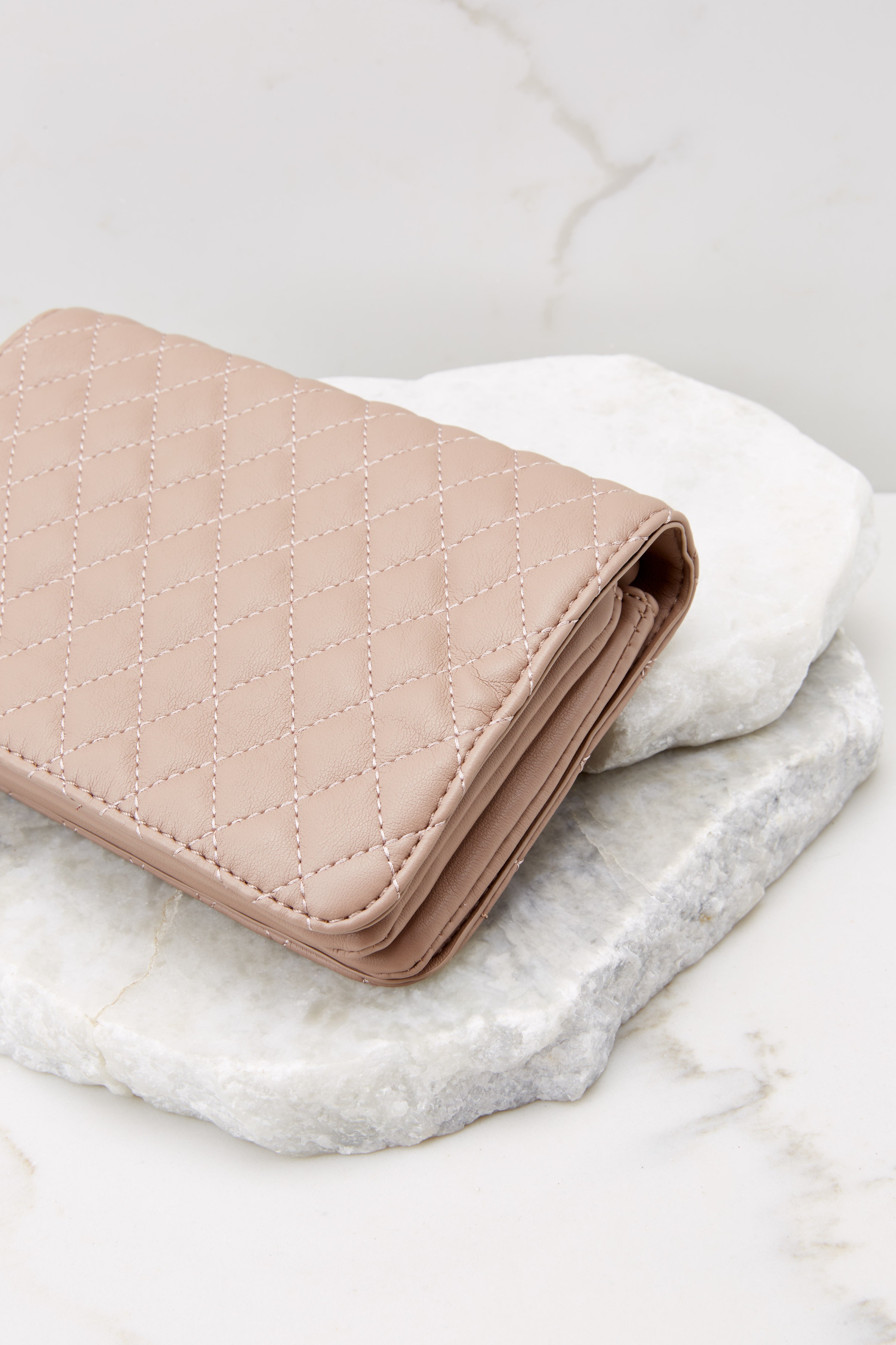 Gorgeous Vibe Taupe Chain Bag