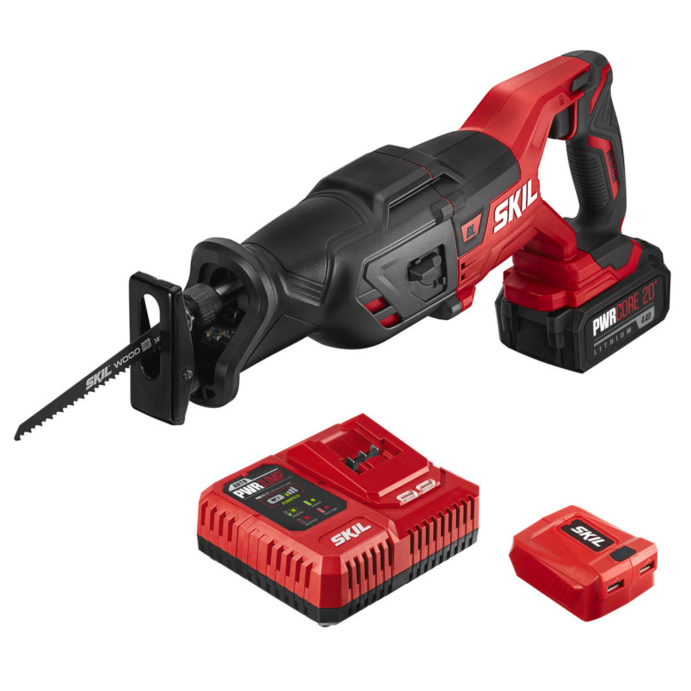 Skil PWRCore 20 Brushless 20V Reciprocating Saw Kit ;