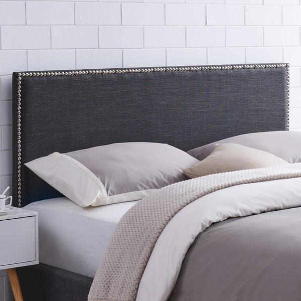 Basic Square Upholstered Adjustable Headboard - - 26260625