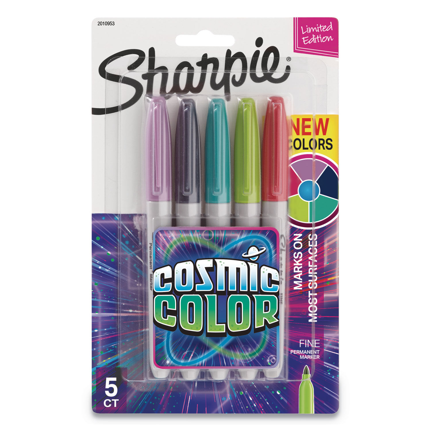 Cosmic Color Permanent Markers by Sharpieandreg; SAN2010953