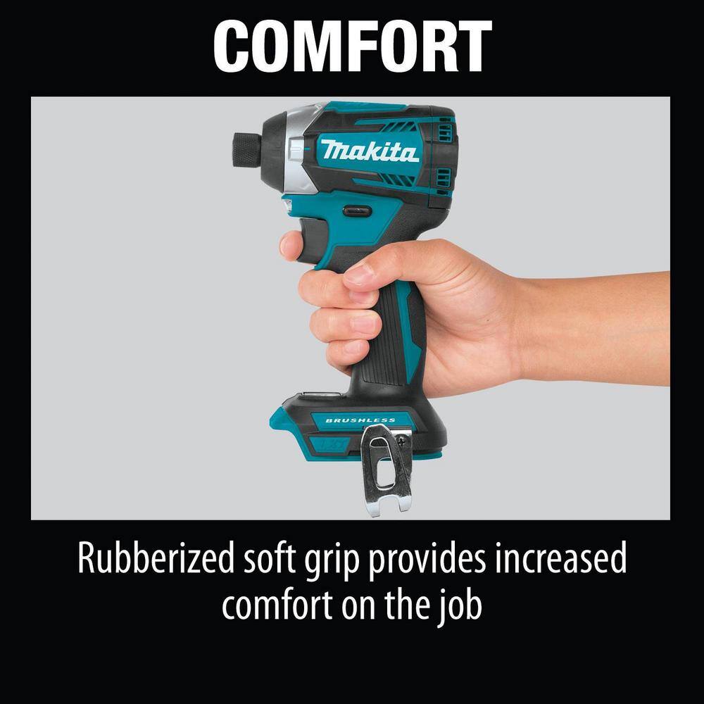 Makita 18V LXT Lithium-Ion Brushless 14 in. Cordless Quick-Shift Mode 3-Speed Impact Driver (Tool Only) XDT14Z