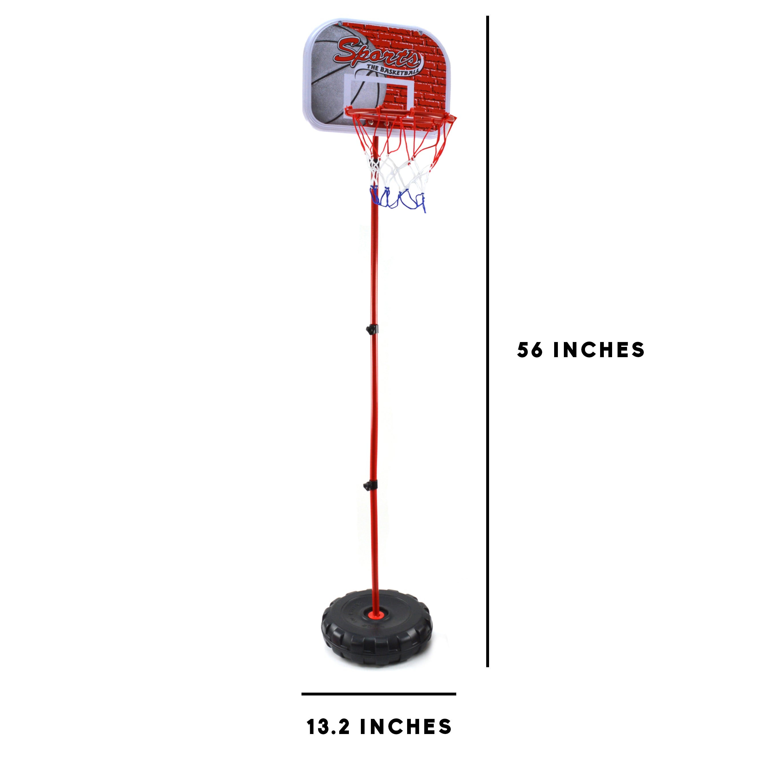 Jimmy'S Toys Basketball Hoop with Ball and Stand