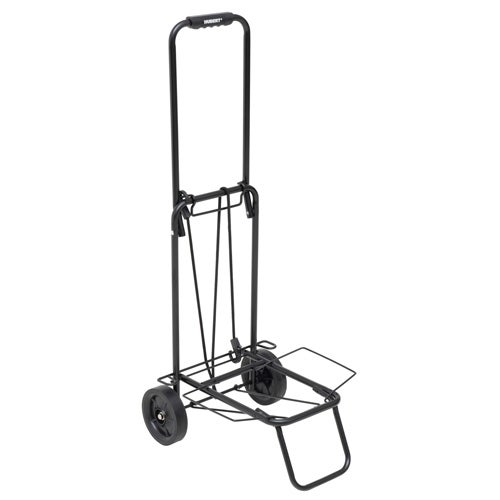 HUBERT Black Metal Travel Cart - 13