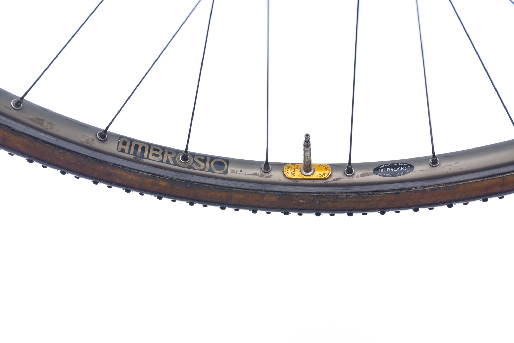 Ambrosio Nemesis / Campagnolo Record Aluminum Tubular 700c Wheelset