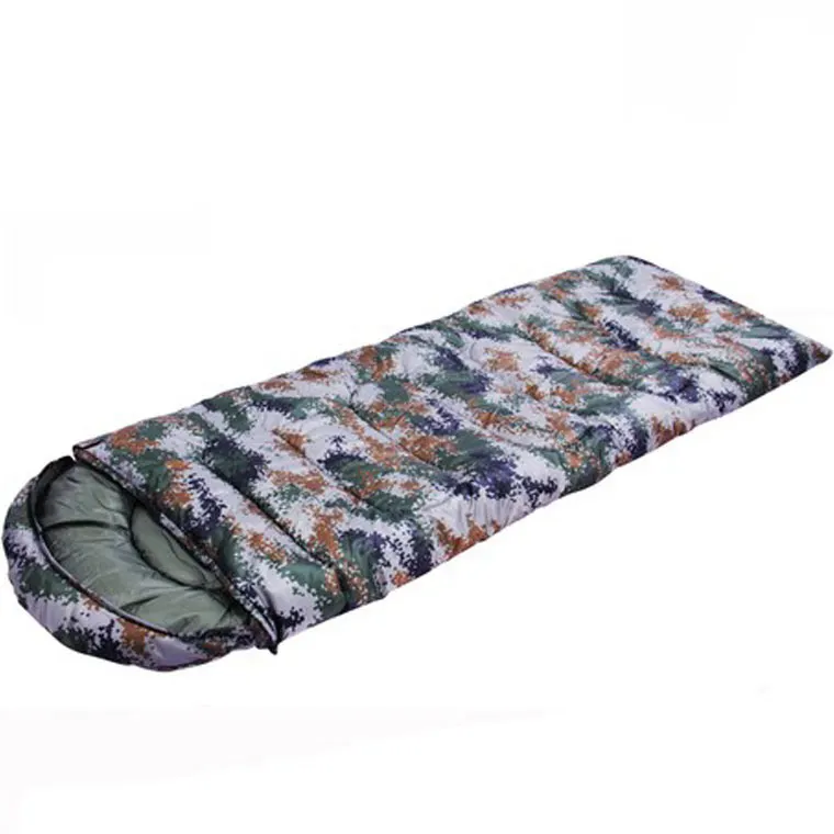 Customize Wholesale Hot Sale 190T Polyester Emergency Waterproof Breathable Surplus Winter Hiking Camping Tactical Sleeping Bag