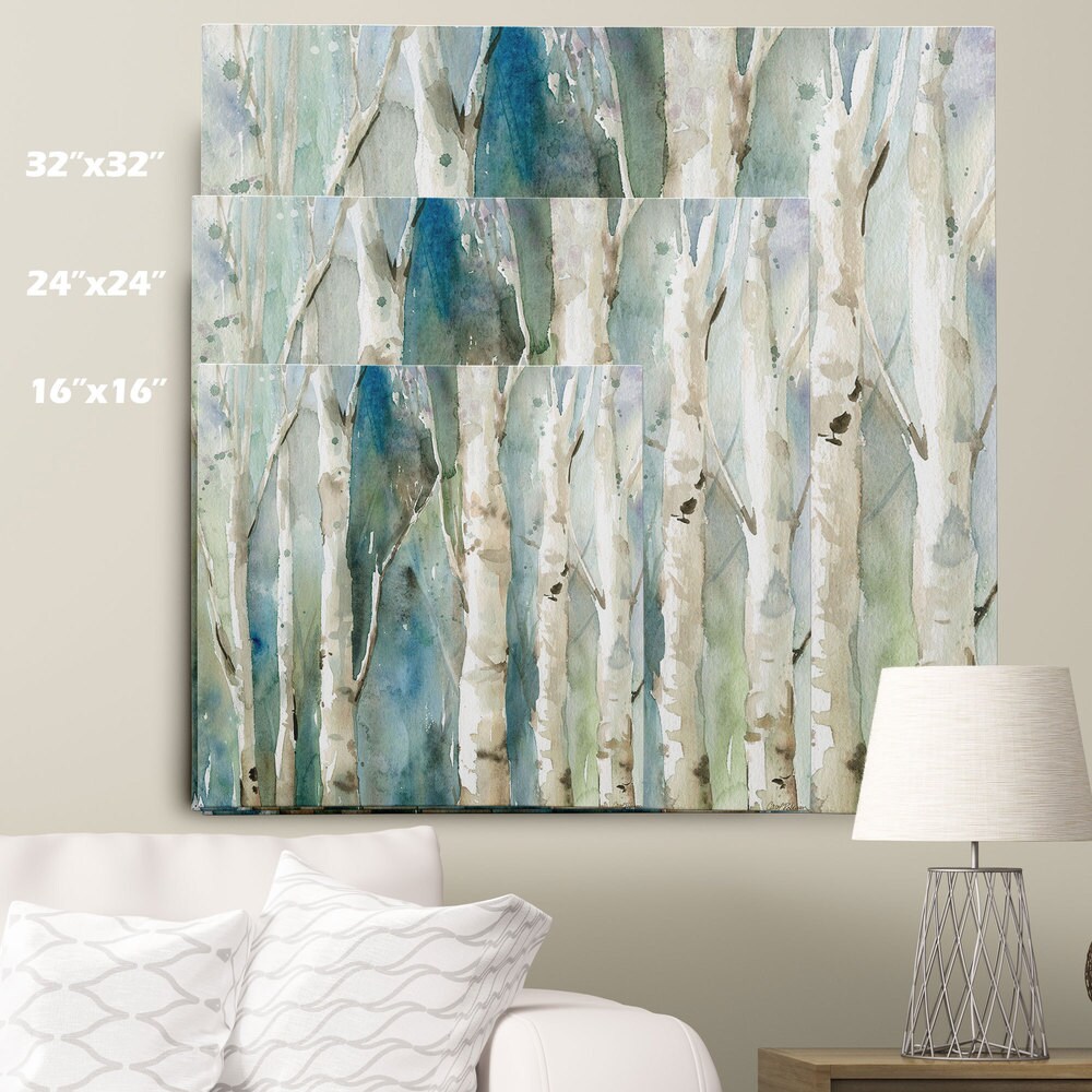 Wexford Home Carol Robinson 'River Birch I' Canvas Wall Art