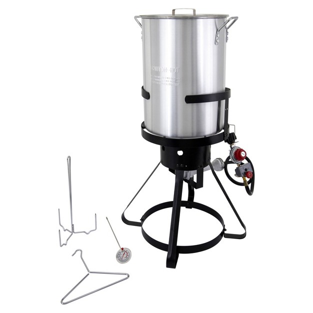 30qt Outdoor Cooker Kit Tfp30ac Black