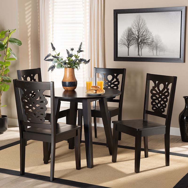 Baxton Studio Mina Dining 5-piece Set