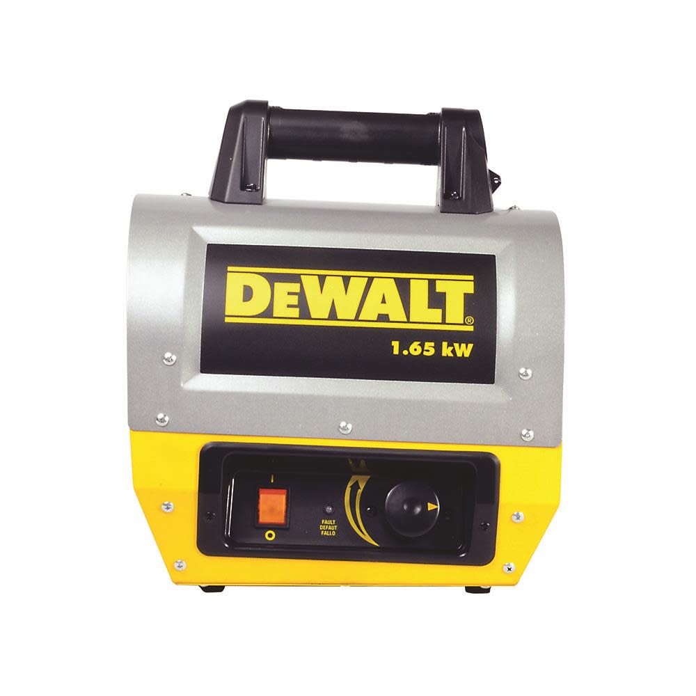 DEWALT DXH165 1.6KW Electric Heater F340635 from DEWALT