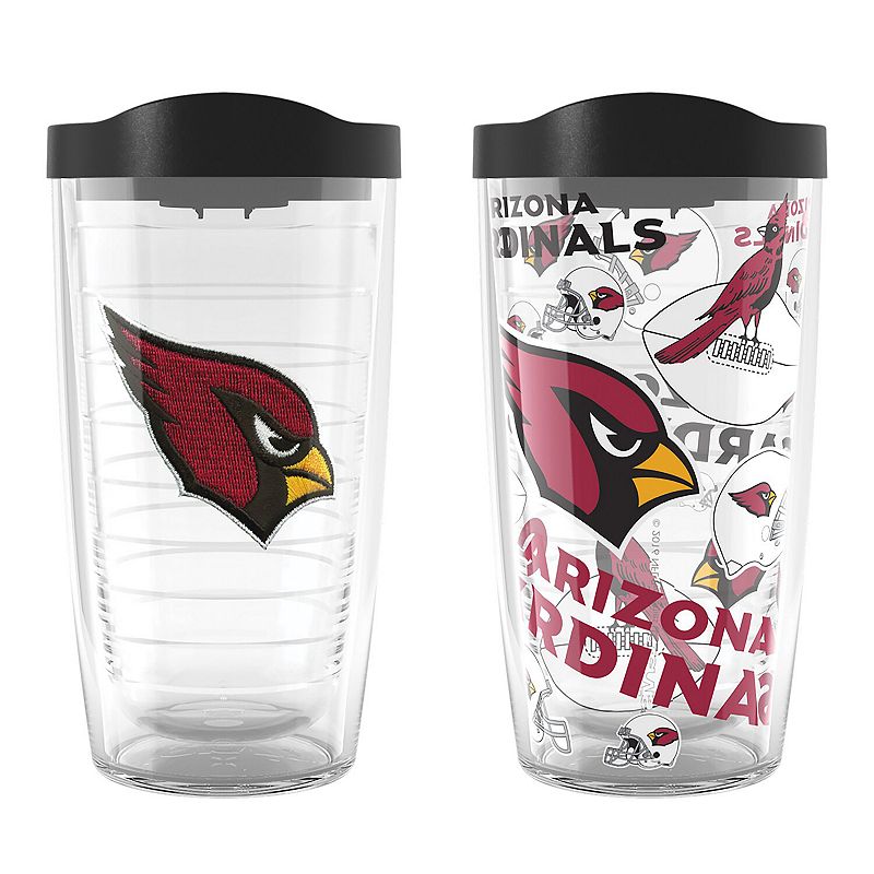 Tervis Arizona Cardinals Two-Pack 16oz. Allover Classic Tumbler Set